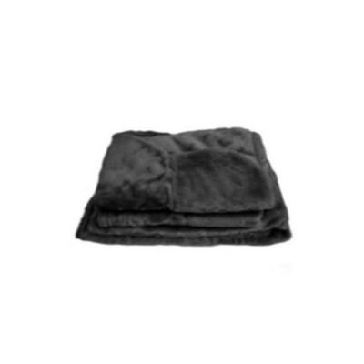 Capa para Banco Pelúcia Modelo Gaucho Preta Rodibem 352090