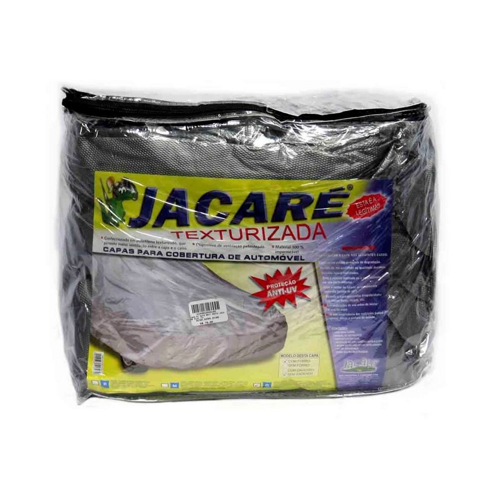 Capa para Carro (G) Prata Jacaré Plus Bezi 9