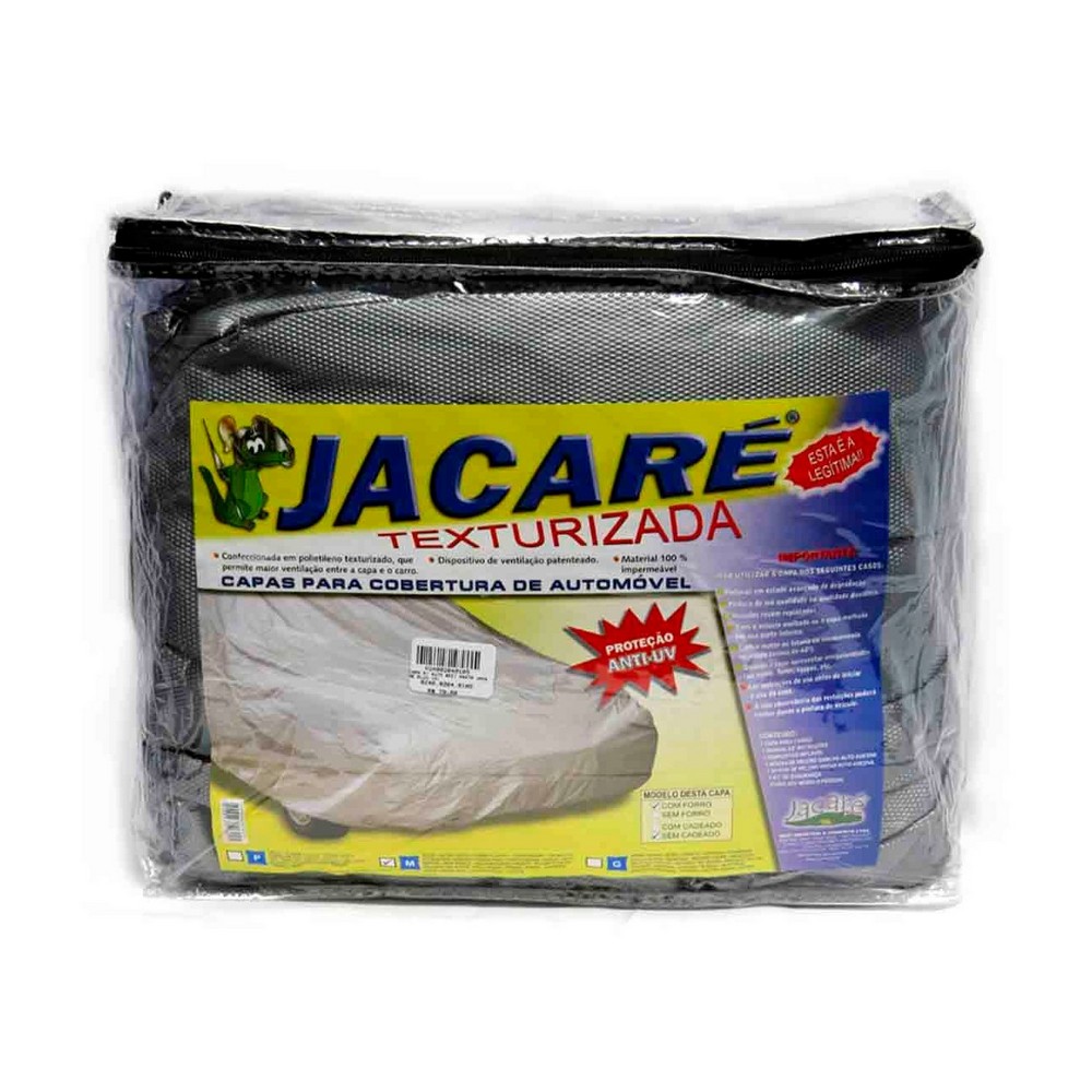Capa para Carro (M) Prata Jacaré Plus Bezi 8