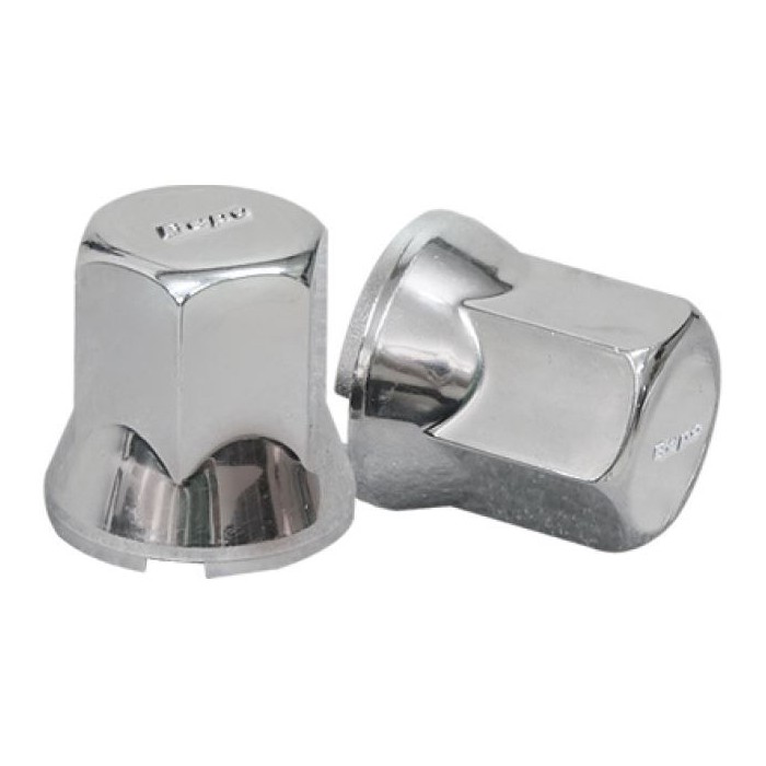 Capa para Parafuso da Roda Modelo Real Cromada 33mm Bepo M159Y