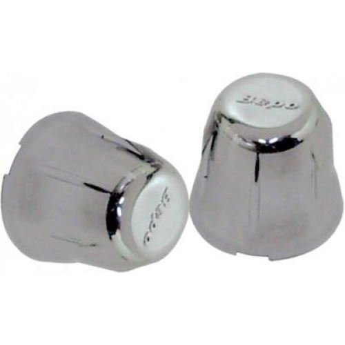 Capa para Parafuso da Roda Modelo Redondo Cromada 30mm Bepo M158C
