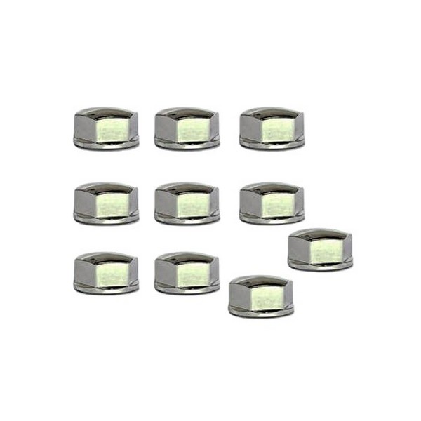 Capa para Parafuso da Roda Modelo Tração Cromada 18mm DB Acessorios 441238