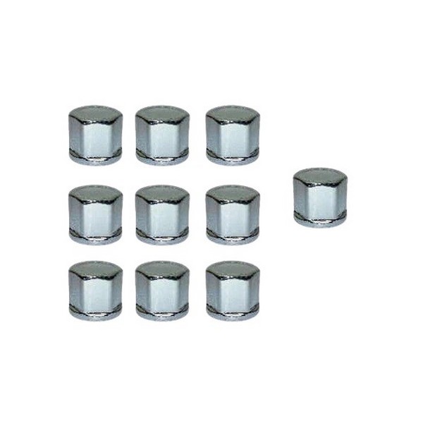 Capa para Parafuso da Roda Modelo Tração Cromada 21mm DB Acessorios 441239