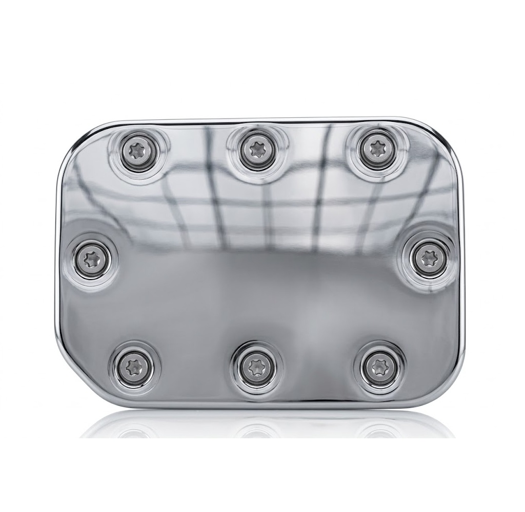 Capa Tampa do Tanque de Combustível Cromado Shek Parts 7001