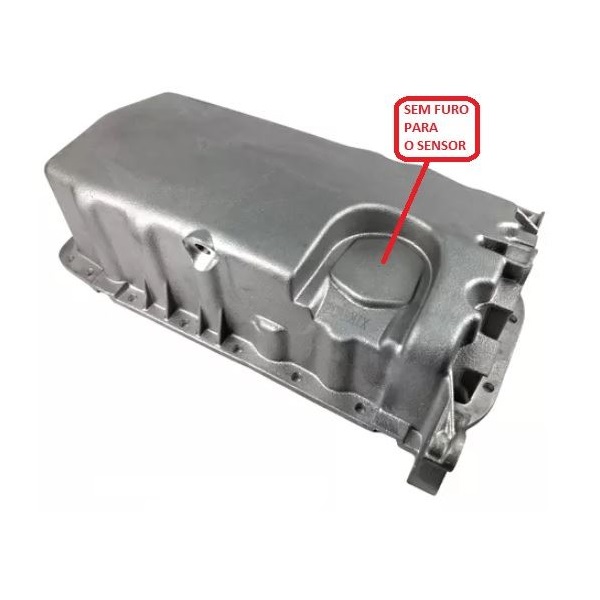 Cárter de Óleo do Motor Turbo sem Furo do Sensor Templa T039