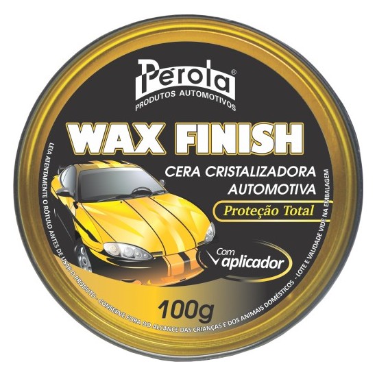 Cera Cristalizadora Wax Finish 100g Perola 050501