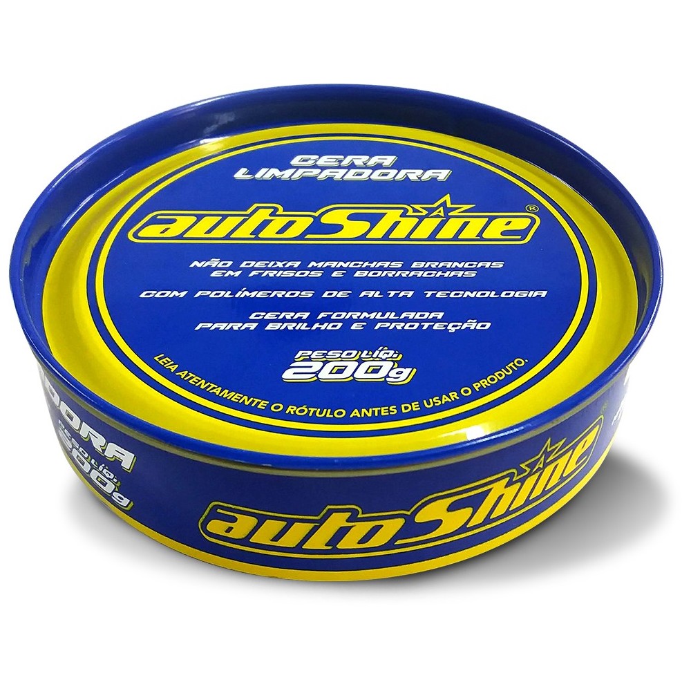 Cera em Pasta Limpadora 200g Autoshine AS12550200GR