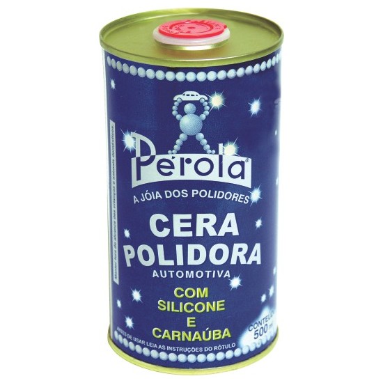 Cera Líquida Polidora com Carnaúba 500ml Perola 010102