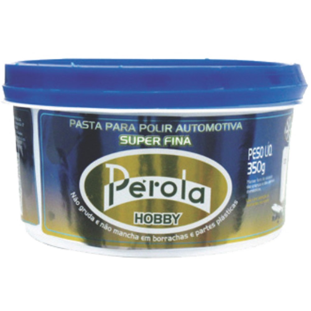 Cera Massa para Polir a Base de Água Hobby 350g Perola 040707