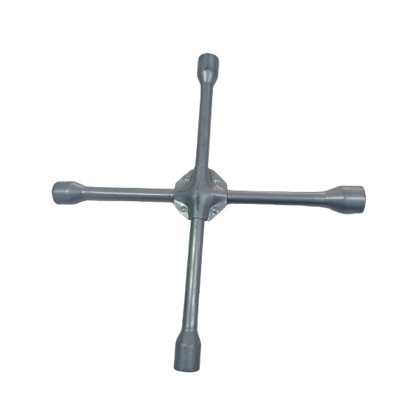 Chave de Roda Cruz 17mm x 19mm x 21mm x 23mm Reforçada BM Acessórios BM4029