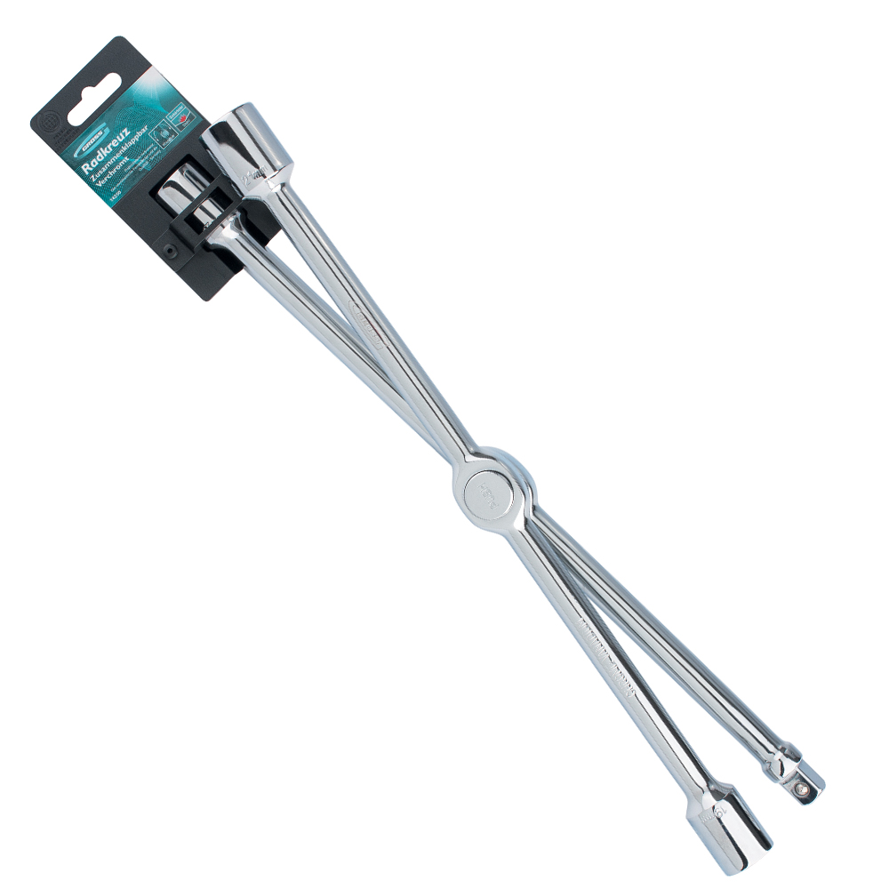 Chave de Roda em Cruz Dobravél 17X19X21mm 12 Pol. Mundo DAS Ferramentas ( Tools World) 1425055