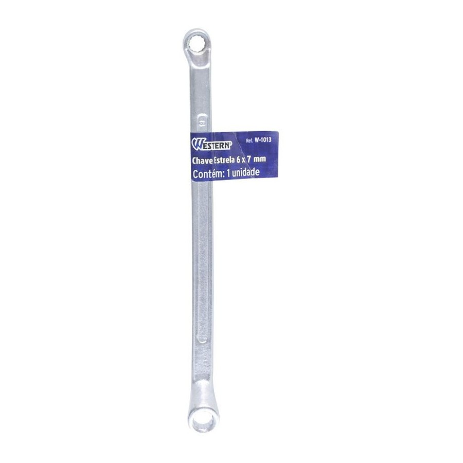 Chave Estrela 6X7mm Etilux W1013