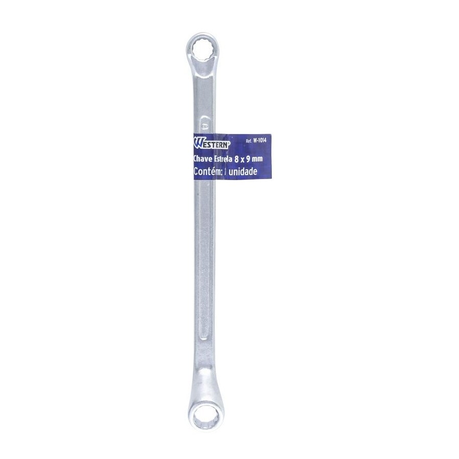 Chave Estrela 8X9mm Etilux W1014