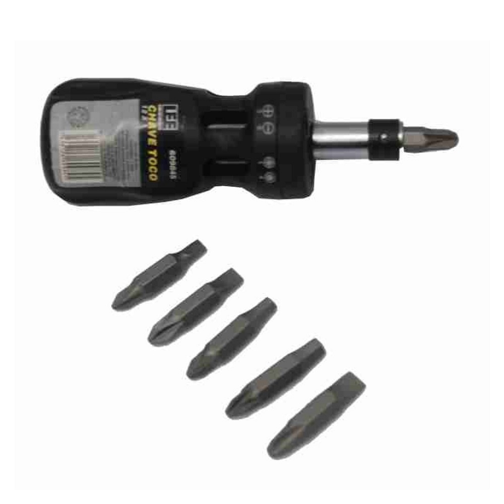 Chave Fenda/Philips Toco com Catraca 12X1 LEE Tools 609845