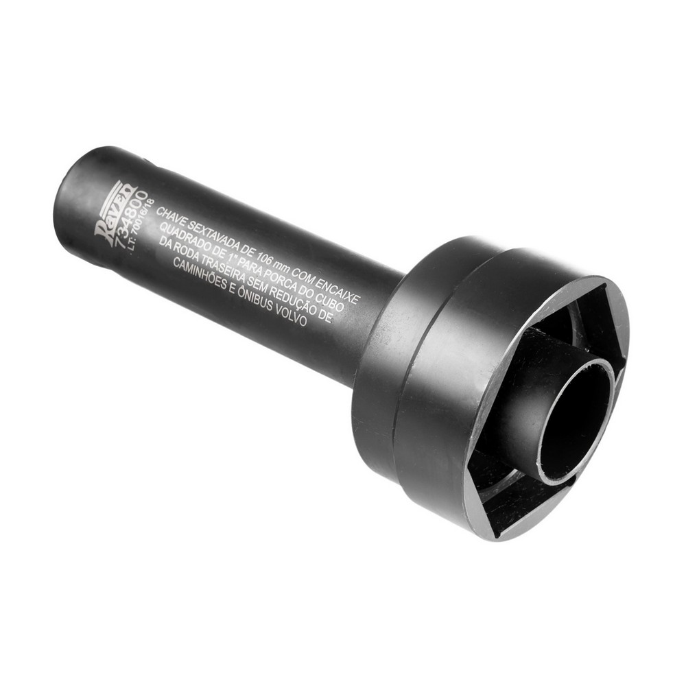 CHAVE SEXT 106mm P/CUBO TRAS VOLVO Raven Especial 734800