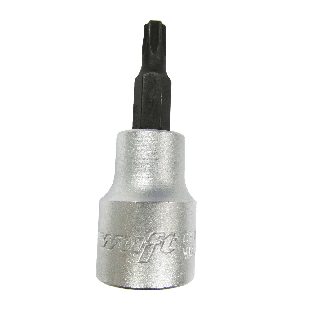 Chave Soquete Torx 1/2 Pol. T20 Cromo Vanádio (Curto) Waft 6277