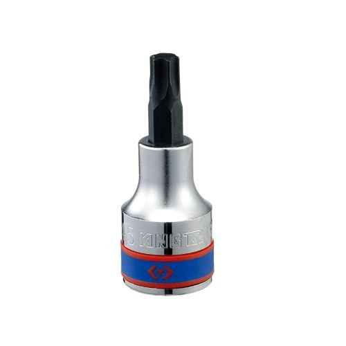 Chave Soquete Torx 1/2 T40 Cromo Vanádio (Curto) Kingtony 402340