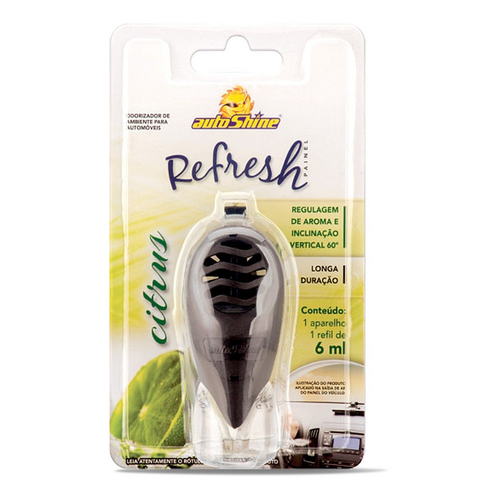 Cheirinho Aromatizante Aparelho + Refil Ré Fresh Marine 6ml Autoshine 28018
