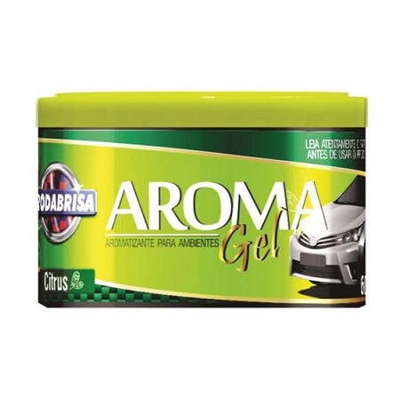 Cheirinho Aromatizante Aroma Gel Citrus 60g Rodabrill 12552