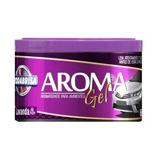 Cheirinho Aromatizante Aroma Gel Lavanda 60g Rodabrill 12521