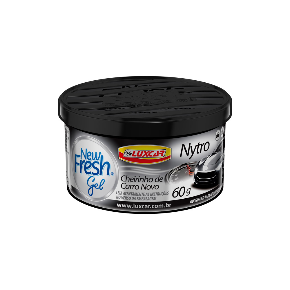 Cheirinho Aromatizante Gel New Fresh Nytro 60g Luxcar 4747