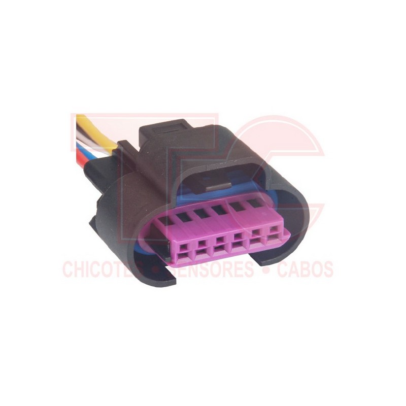 Chicote de Injeção Eletrônica 6 Vias TC Chicotes TC1061897