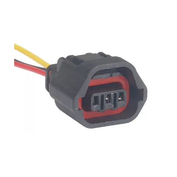 Chicote de Injeção Eletrônica Porta Fêmea 3 Vias TC Chicotes TC1031730