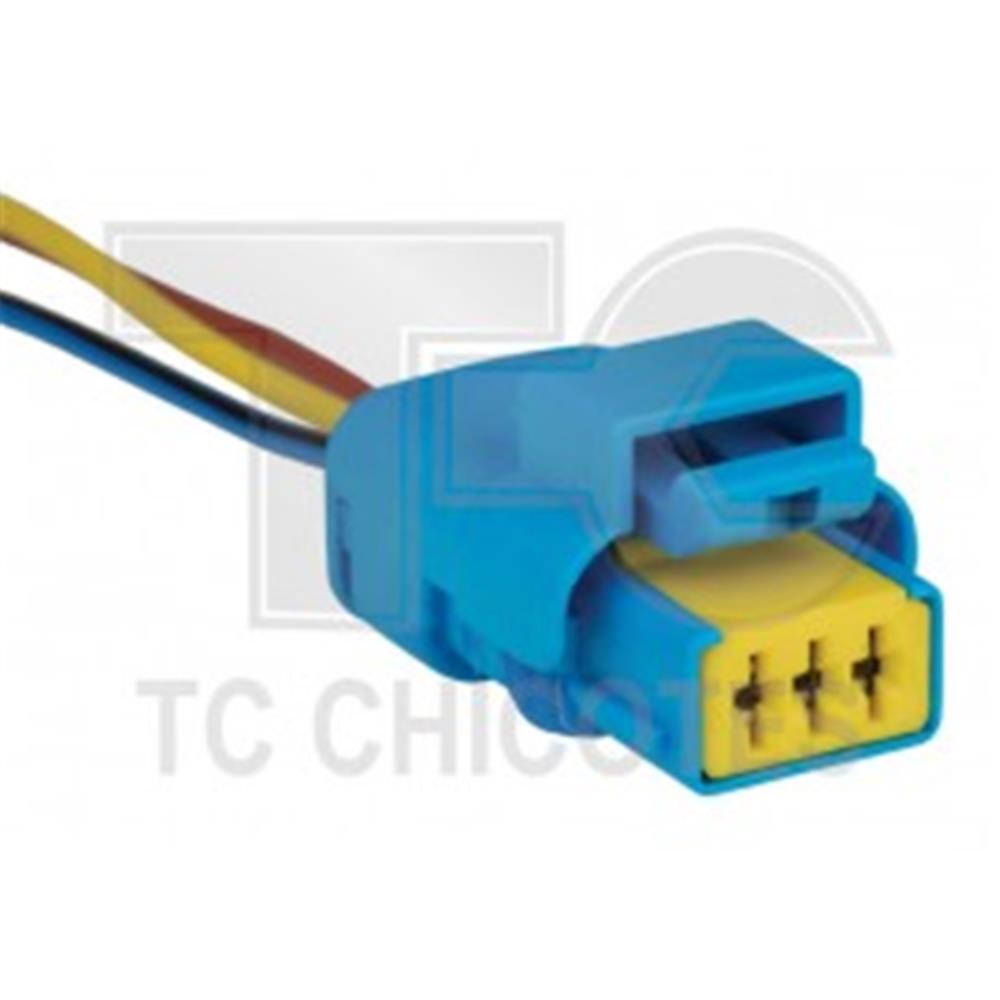 Chicote do Sensor Eletrônico do Ar-condicionado 3 Vias TC Chicotes TC1031166