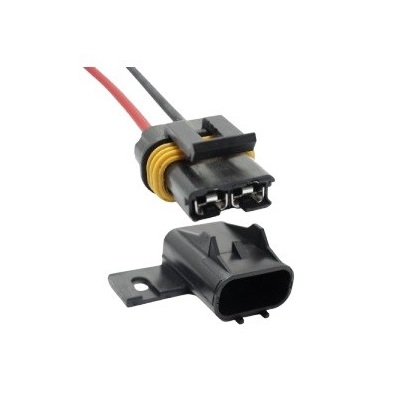 Chicote Porta Fusível Com Tampa de Vedação e Fixação 2 Vias Dpaula DP28541