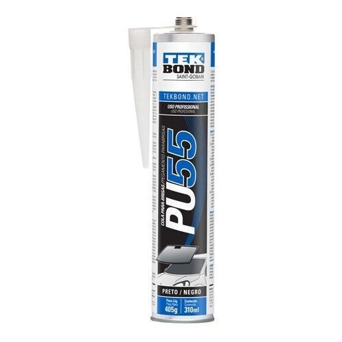 Cola Adesiva Pu55 Parabrisa (Preto) 405g Tekbond/Adespec 0068000117012CT
