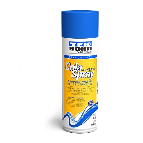 Cola Spray Ré posicionável 340g500ml Tekbond/Adespec 0113000080012CX