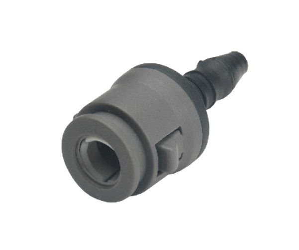 Conector da Mangueira de Combustível 5/16" X 5/16" Pol. Tipo Reto Cinza GMG GMG151