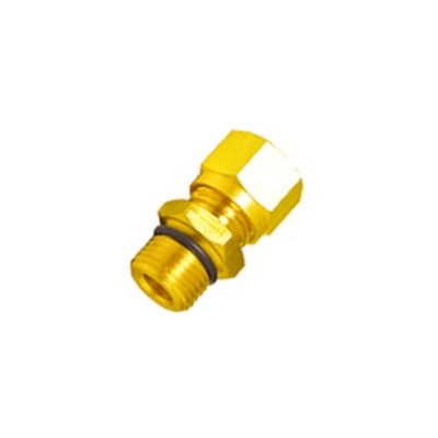 Conector Macho com Anel 16mm para Tubo de 10mm Rochepecas 307586