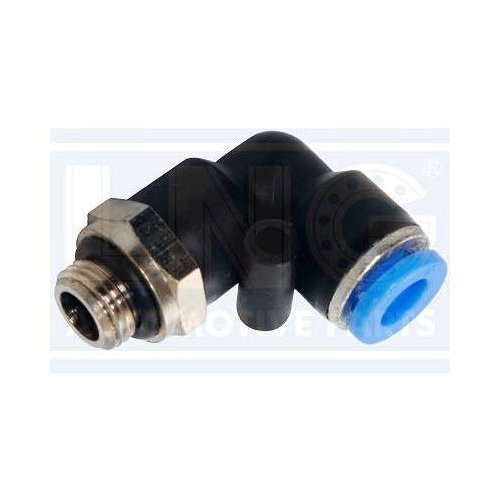Conexão Cotovelo Macho Giratorio 6mmx1/8Bsp LNG 42535