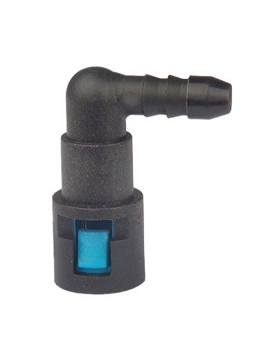 Conexão da Mangueira de Combustível 5/16" X 5/16" 90° Pop Top GMG GMG045