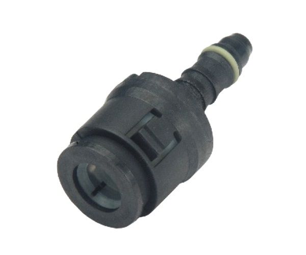 Conexão da Mangueira de Combustível 5/16" X 5/16" Pol. Tipo Reto Preto GMG GMG150
