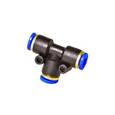Conexão T do Engate Rápido de Plástico 4mm para Tubo Nylon Rochepecas 0009978270