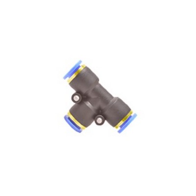 Conexão T do Engate Rápido de Plástico 8mm para Tubo Nylon Rochepecas 0009978470