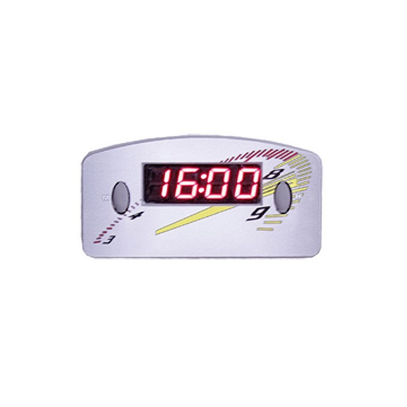 Conta-Giros Cinza com Visor Vermelho Serauto 09012