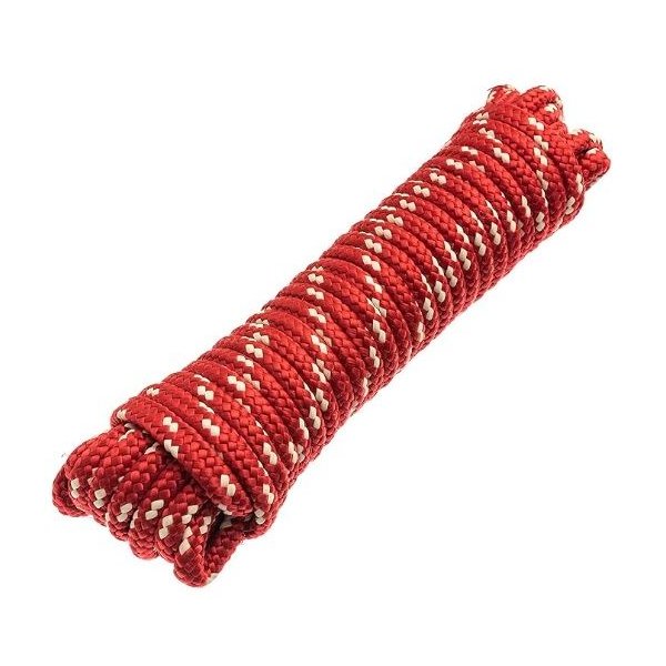 Corda em Poliester 10MM X 10M Vermelho Bemfixa 5325