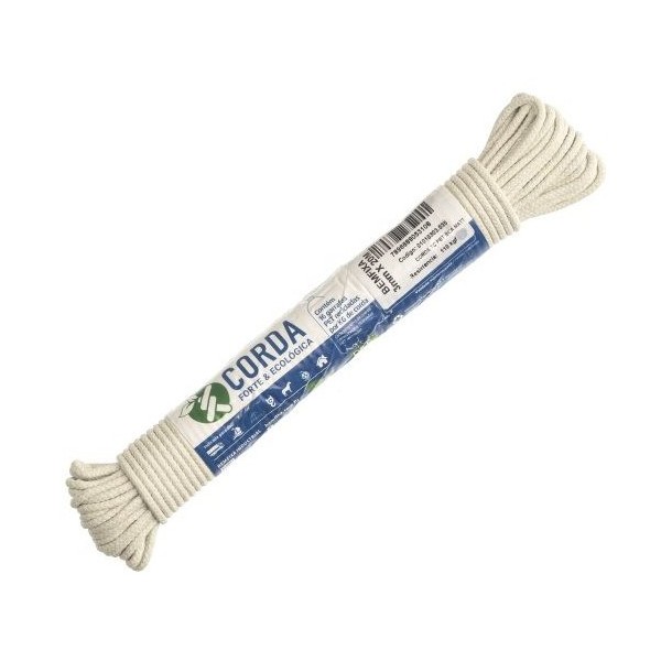 Corda em Poliester 3mmX20m Branco Bemfixa 5310