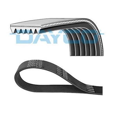 Correia do Alternador sem Ar-condicionado Dayco 6PK725