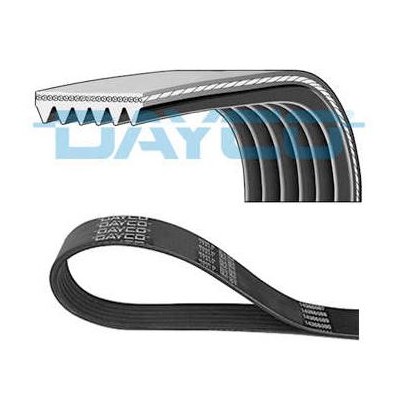 Correia do Alternador sem Ar-condicionado Dayco 6PK1375