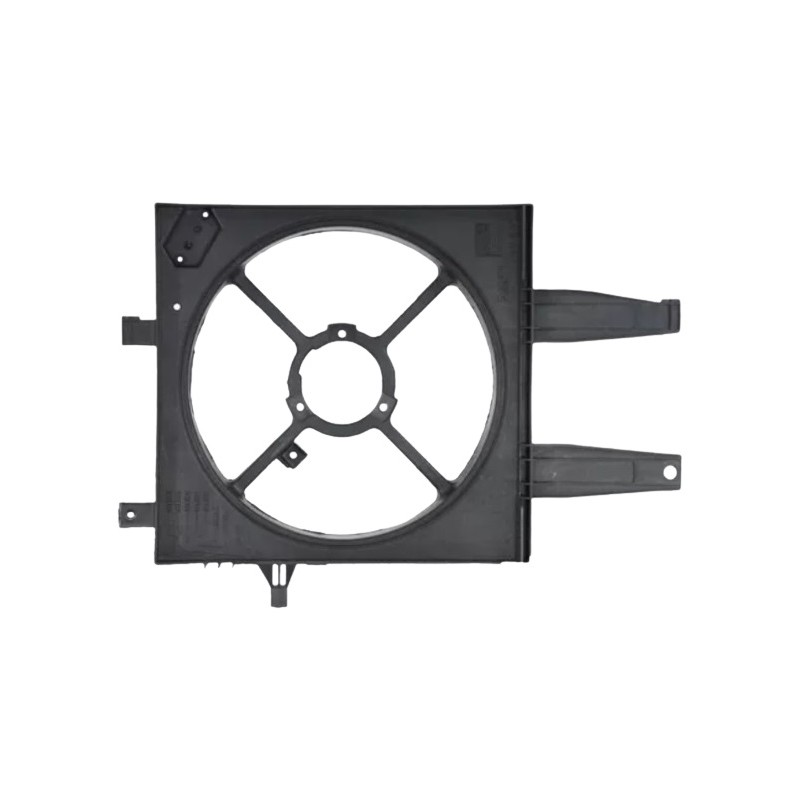 Defletor do Radiador sem Ar-condicionado Sistema Behr Fiat 51822636