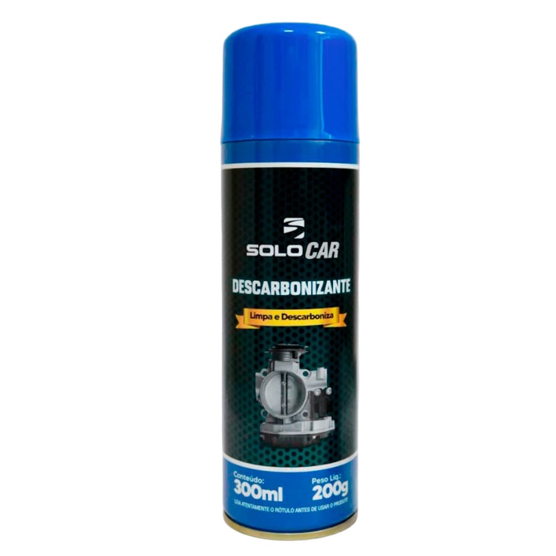Descarbonizante em Spray 300ml Solocar SL490003