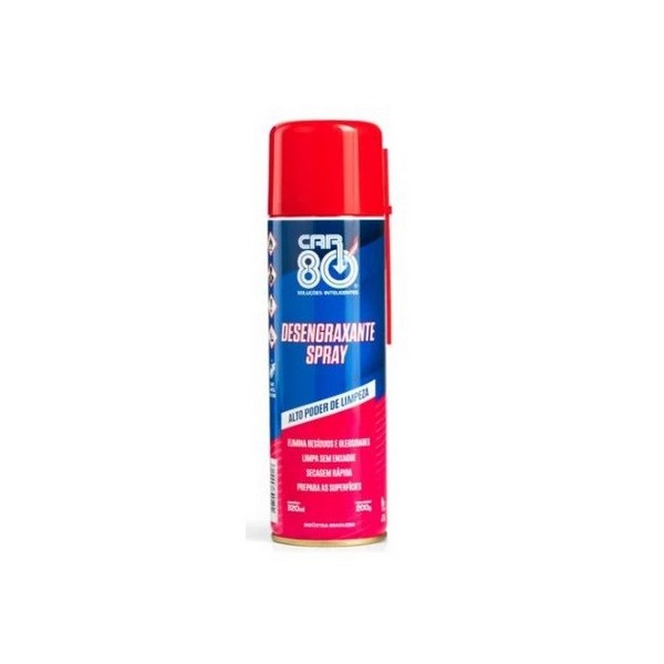 Desengraxante Spray 320ml Car80 CAR 80 CAR80DESENGRA