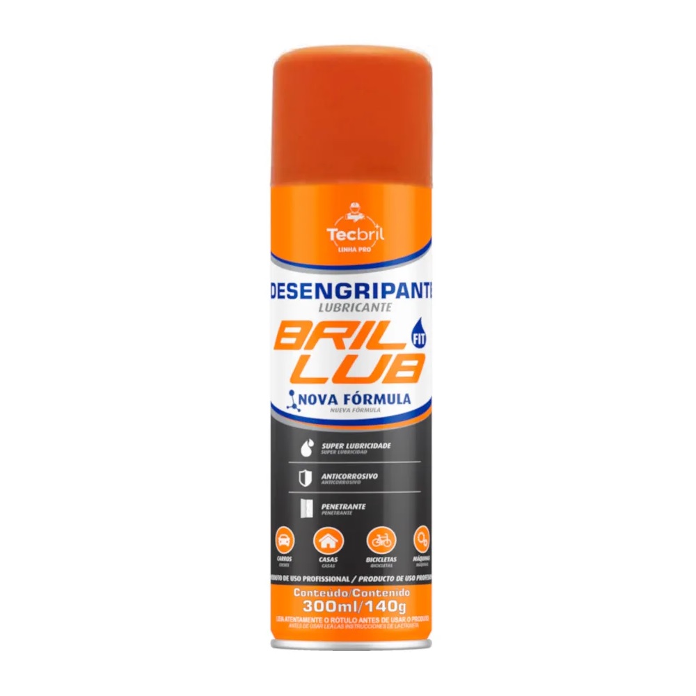 Desengripante Spray Bril Lub Fit 300ml Tecbril 5920275