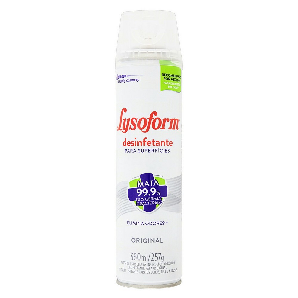 Desinfetante Aerossol Original 360ml Johnson 309941