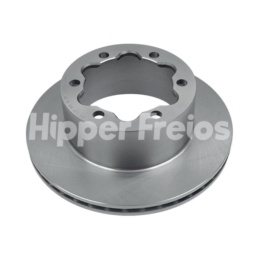 Disco de Freio Ventilado traseiro Hipper Freios HF91A