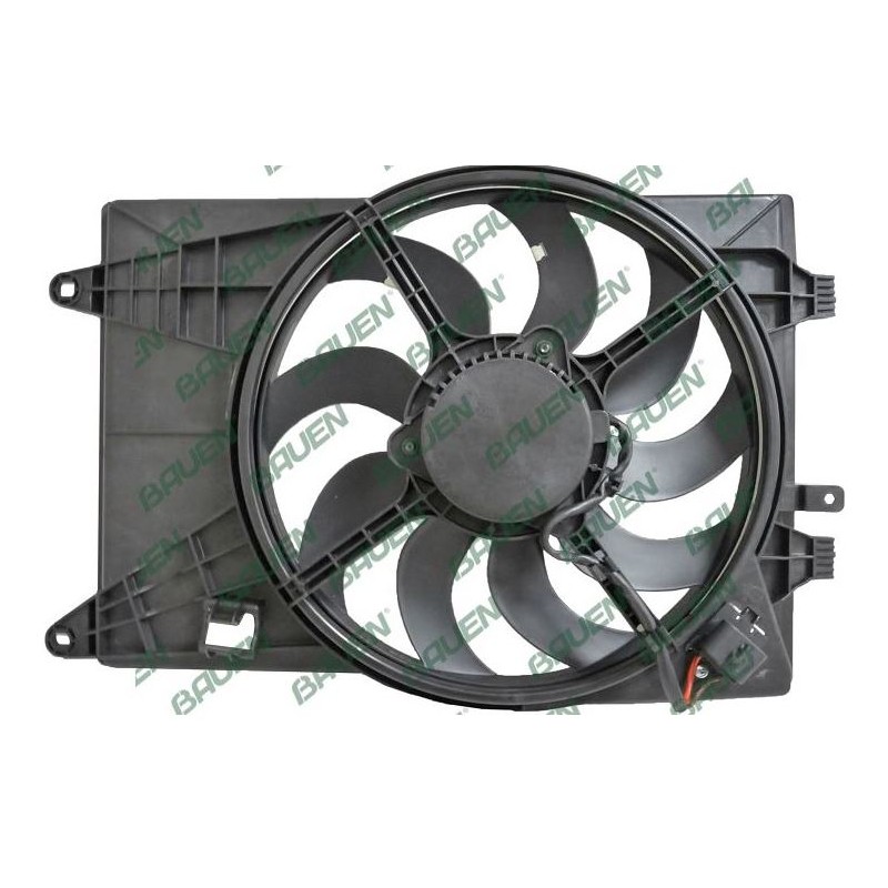 Eletroventilador do Radiador com Ar-condicionado com Defletor Gauss GE1063